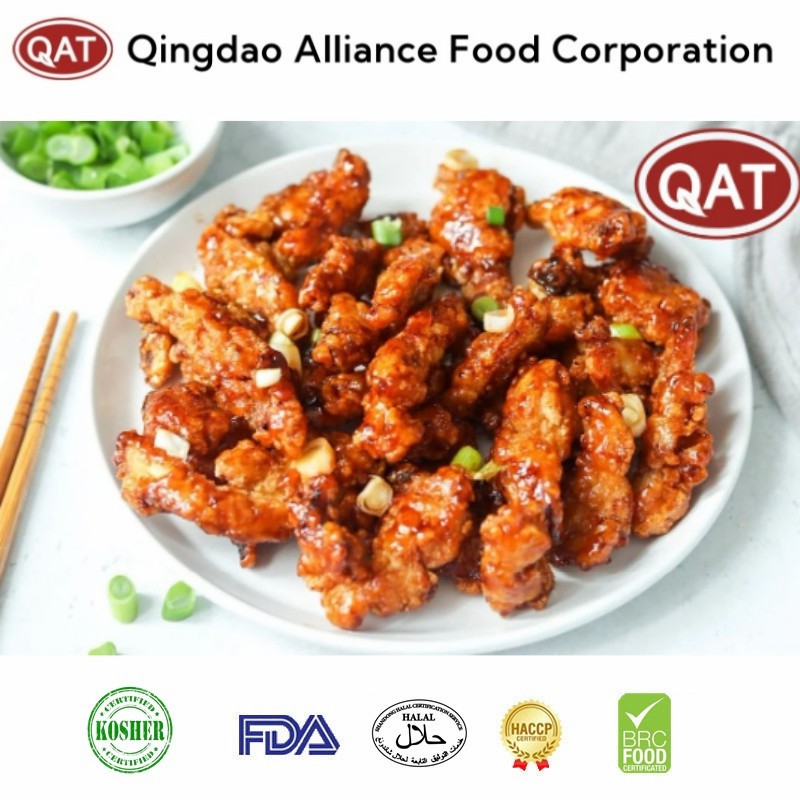 Premium Spicy Shredded Chicken - BRC, ISO, HACCP Certified Quality