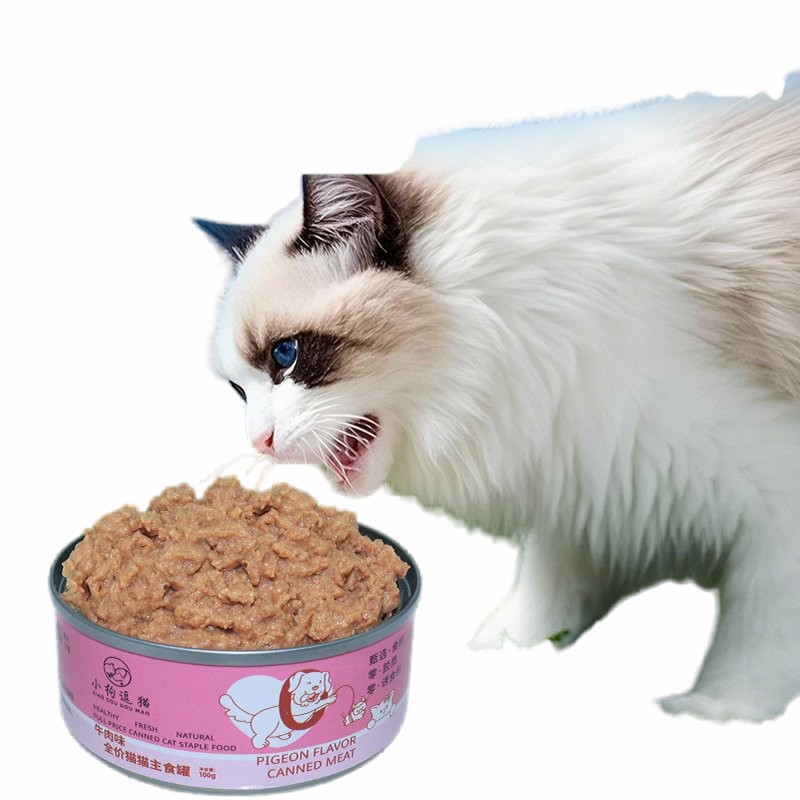 Wholesale Custom Label Healthy Natural Organic Formula Chicken / Tuna / Beef / Cod / Duck / Sea Snack / Fish Broth Sea Canned Pet/Cat Wet Food