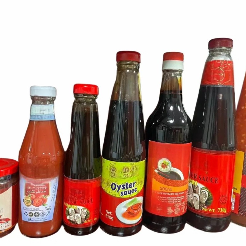 Oyster Sauce Hot Chilli Sauce Sweet Chili Sauce Tomato Sauce