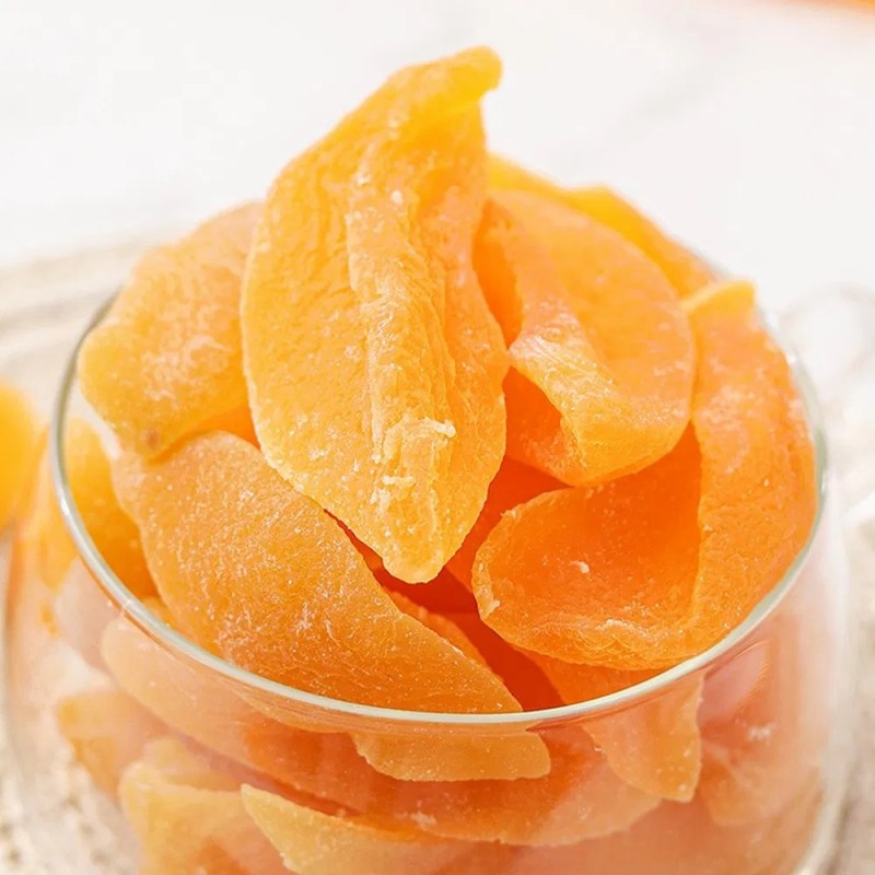 Preserved Peach Dried Yellow Peach Candied Peach Preserved Fruit Dried Fruit Snack