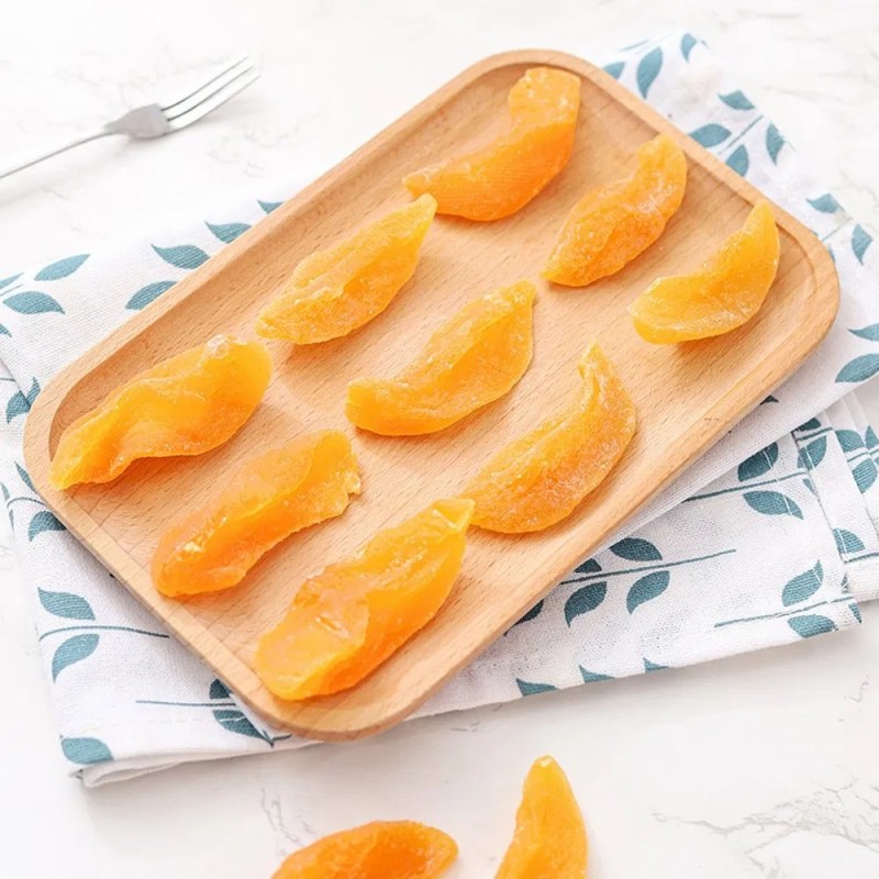 Preserved Peach Dried Yellow Peach Candied Peach Preserved Fruit Dried Fruit Snack