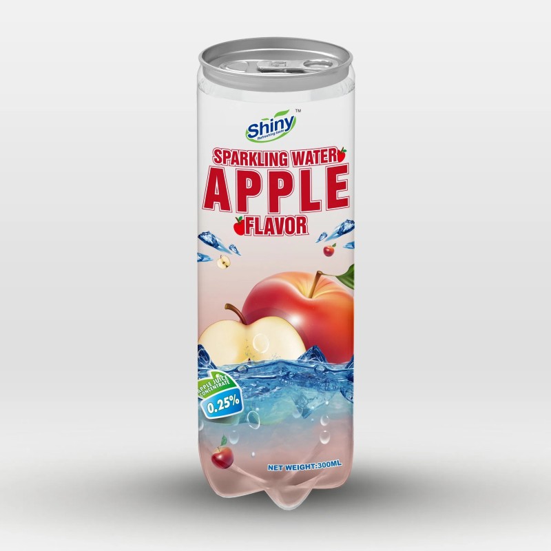 300ml PET Tin Sparkling Drink Soda with Fruit Juice