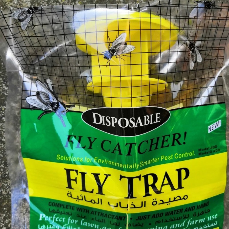 Outdoor Fly Traps Bag Fly Control Trap with Bait