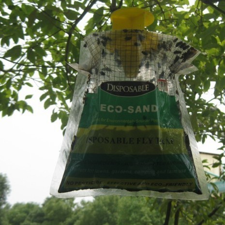 Outdoor Fly Traps Bag Fly Control Trap with Bait