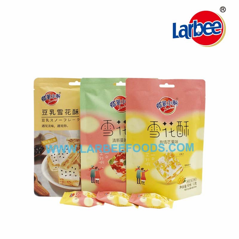 Larbee Ready to Eat Crispy Snack Candy Flaky Pastry Biscuits