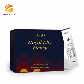 Beehall Organic Food Manufacturer Beauty Products Wholesale Honey with Royal Jelly