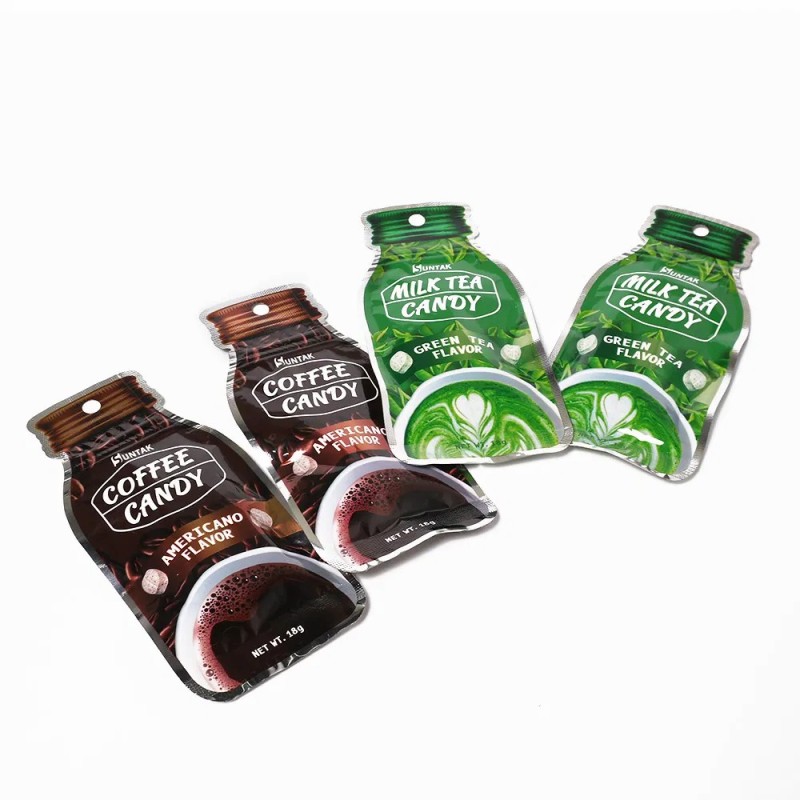 Economical Packing Coffee Bean Candy Milk Tea Flavor Candies Sweets Milk Candy