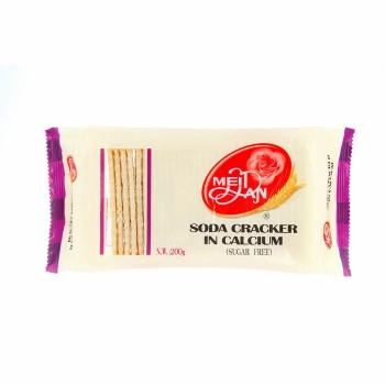 200g Sugar Free Calcium Biscuit Salty Soda Cracker Manufacturer