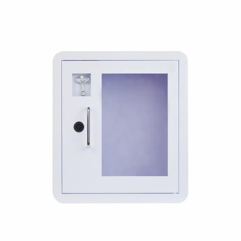 Wap Branded M2b Customize Logo Defibrillator Aed Wall Mount Cabinet for First Aid Use