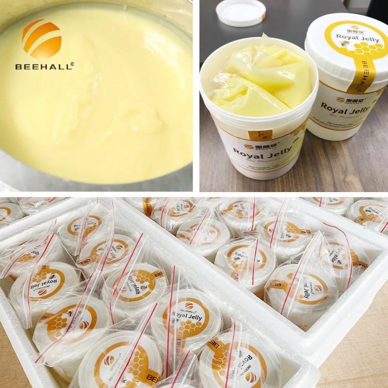 Beehall Bee Products Supplier Competitive Price Wholesale Royal Jelly Honey