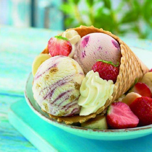 Food Grade Non Dairy Powder Used in Soft Ice Cream Premix Powder