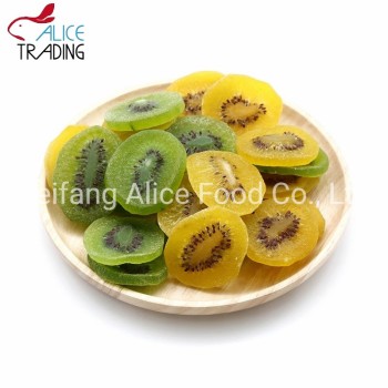 China Wholesale Dried Fruits Price Dry Kiwi Sliced Shape Kiwi