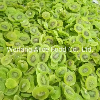China Wholesale Dried Fruits Price Dry Kiwi Sliced Shape Kiwi