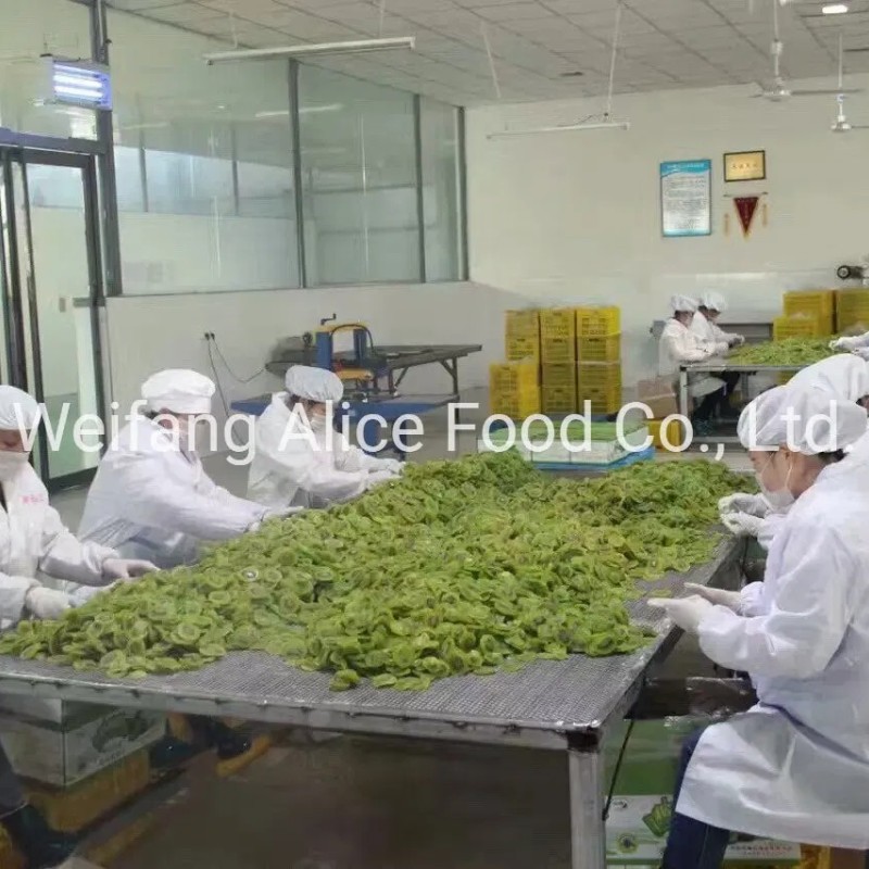 China Wholesale Dried Fruits Price Dry Kiwi Sliced Shape Kiwi