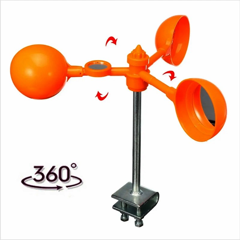 360 Degree Wind Power Crow Repeller Scarer Deterrent Outdoor Garden