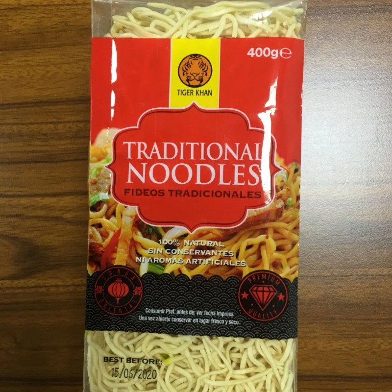 Traditional Naturally Healthy Food Slim Dried Egg Noodles Wheat Noodle