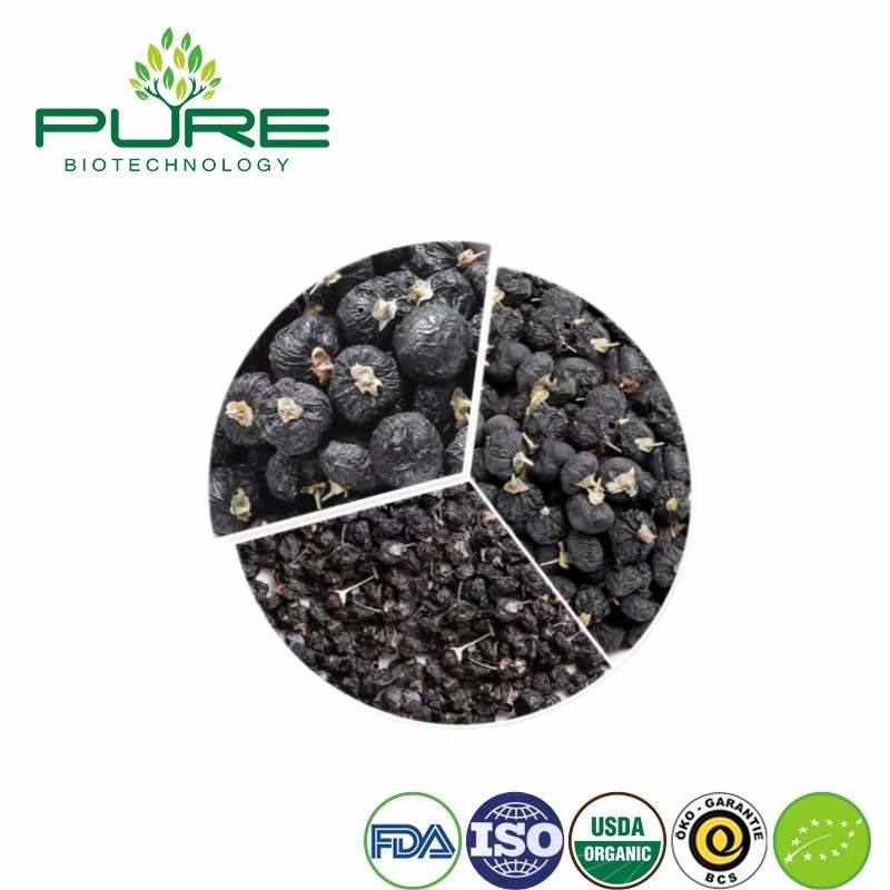 Wholesale Bulk Organic Black Goji Berries 100% Natural Sun-Dried High Anthocyanin Superfood