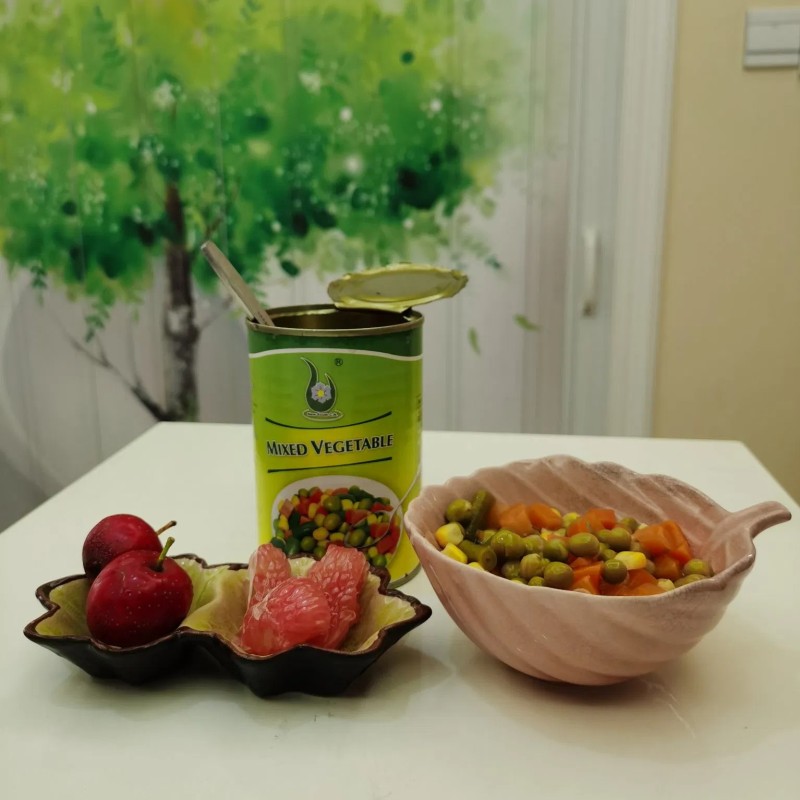 Canned Food Products Hot Sale Canned Mixed Vegetables in Brine