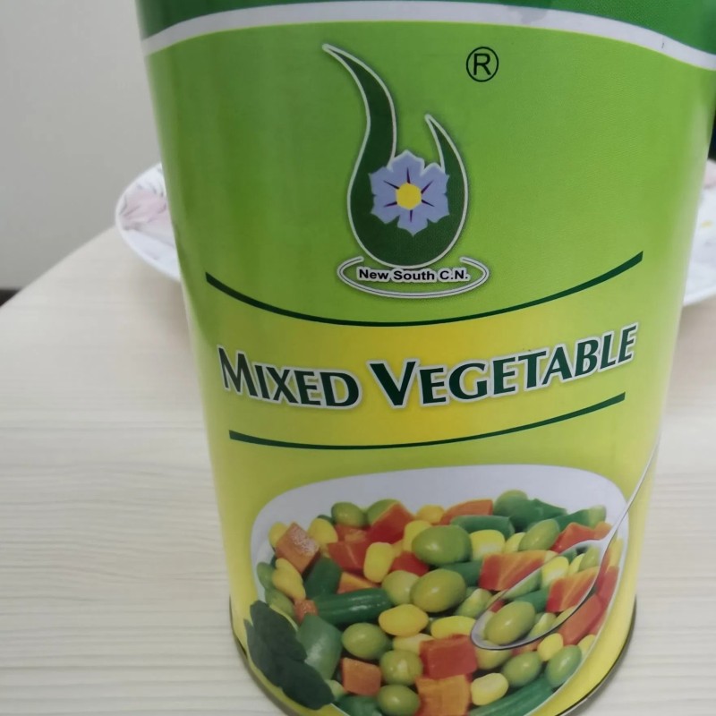 Canned Food Products Hot Sale Canned Mixed Vegetables in Brine