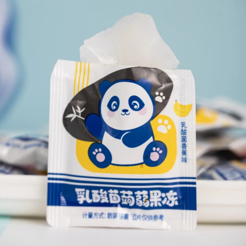 Konjac Jelly with Lactic Acid Bacteria Candy Fruit Flavor Jelly