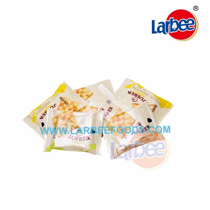 Confectionery Halal Snack Food Soda Nougat Biscuits From Larbee Factory