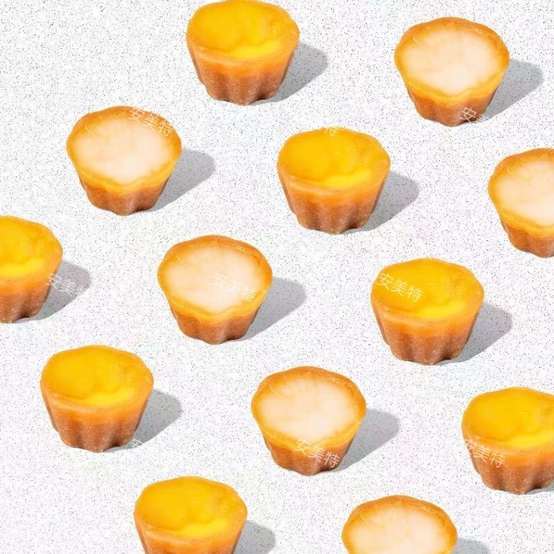 35g Caramel Flavor Tart-Shaped Wholesale Snack Sweets Juicy Jelly Gummy Chinese Candy