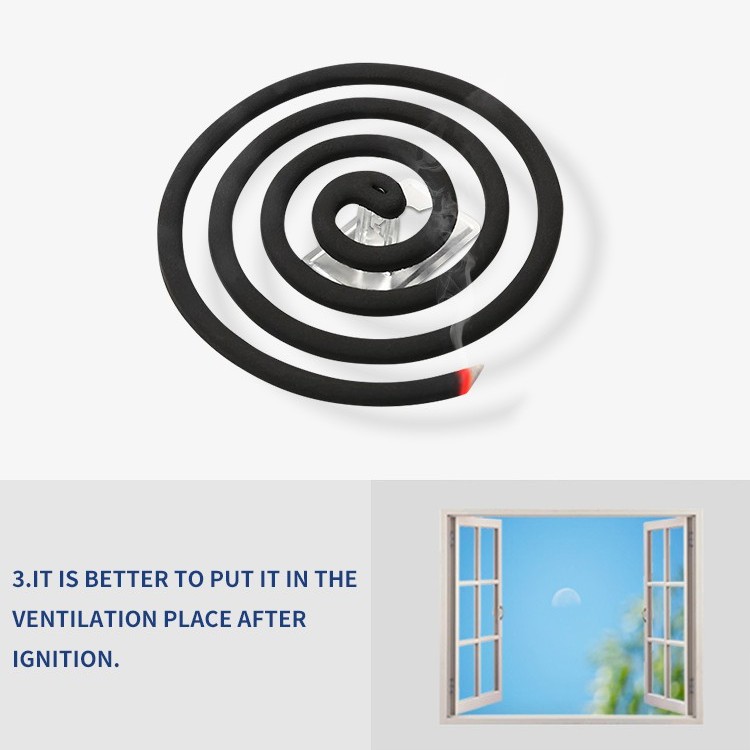 Kingcat Micro-Smoke Black Mosquito Coil for Outdoor Use in China