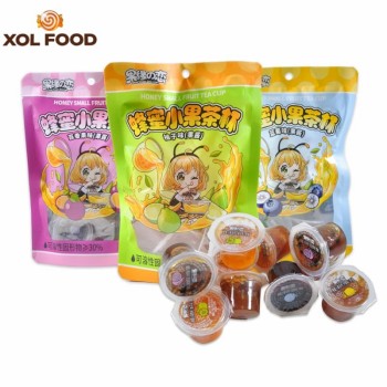 Honey Fruit Tea Cup, Honeycomb Honey Lemon, Grapefruit Flavor, Jam Honey Tea