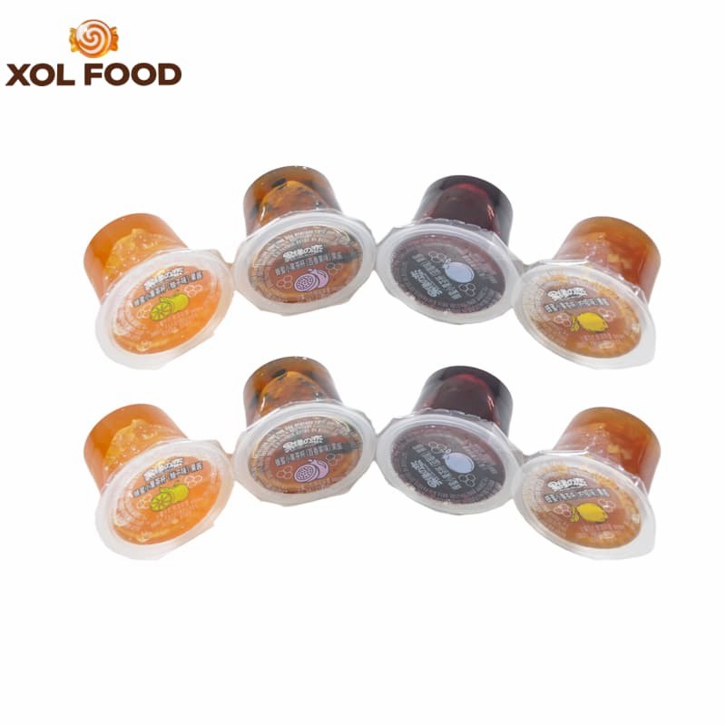 Honey Fruit Tea Cup, Honeycomb Honey Lemon, Grapefruit Flavor, Jam Honey Tea