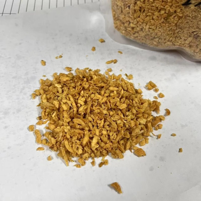 Top Quality Fried Garlic Granules Crispy Fried Garlic Flakes Withroot BRC/Halal Factory
