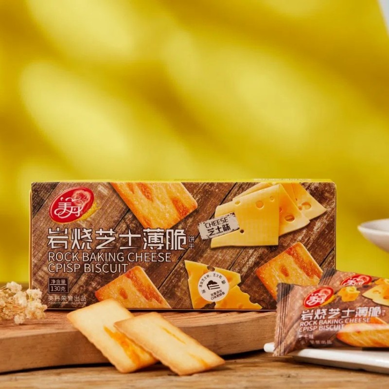 Rock Baking Cheese Crisp Biscuit
