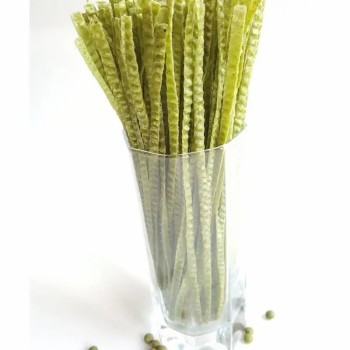 Nutrient-Rich Edamame Fettuccine: Green Goodness in Every Bite
