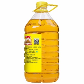 Luhua First-Grade Pressed Peanut Oil, 5 Liters