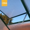 Single Sliding Door Aluminum Frame Glasshouse