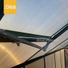 Single Sliding Door Aluminum Frame Glasshouse