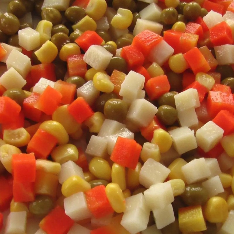 All Kinds of Canned Vegetables Onion/Carrot/Corn/Cauliflower/Broccoli/Green Beans in Water