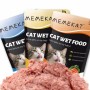 Grain-Free Cat Wet Food Pouch - 4 Flavors (Salmon/Tuna/Chicken) Meat Soup Snack