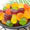 Wholesale Bulk Halal Gummy Candy Low Price Fruit Soft Sugar Sour Sweet Taste Assorted Heart Ball Gummy Candy