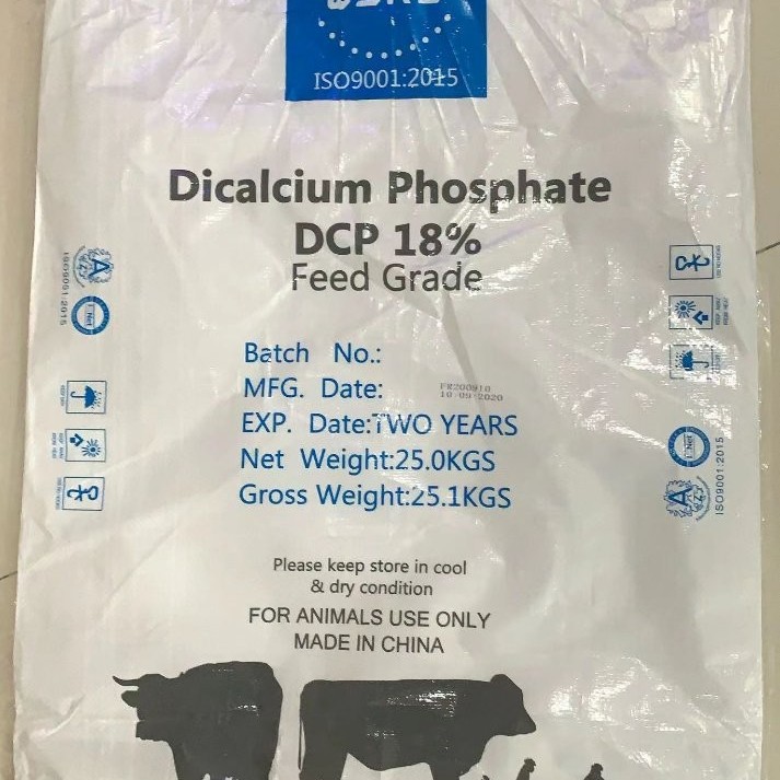 CAS 7789-77-7 Feed Grade Powder Dicalcium Phosphate DCP 18% Factory Manufacture China High Quality