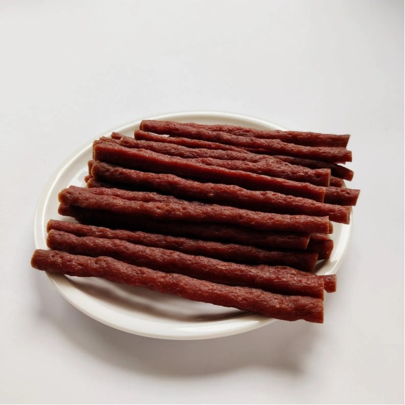 Palatable Soft Beef Stick Natural Snacks Treats Cat Dog Pet Food