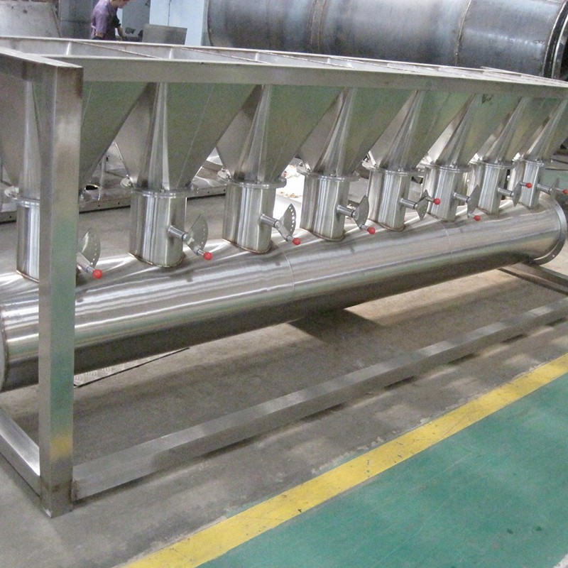 Horizontal Fluidizing Dryer for Starch