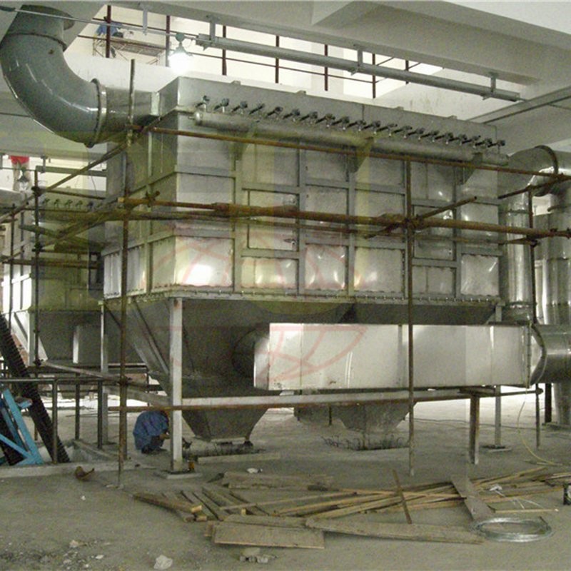 Horizontal Fluidizing Dryer for Starch
