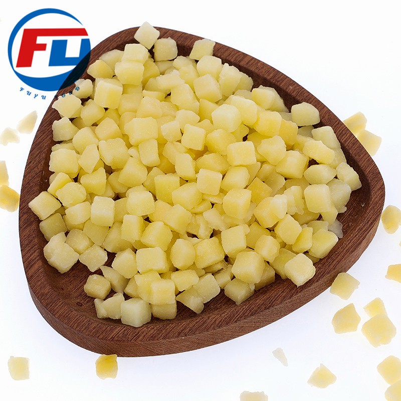 Frozen Peach Dice IQF Peach Dice Healthy Tasty High Quality Frozen Fruit Bulk Package Small Bag Frozen Fruits Factory Wholesaler Qualify Producer Standard