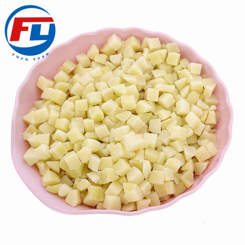 Frozen Peach Dice IQF Peach Dice Healthy Tasty High Quality Frozen Fruit Bulk Package Small Bag Frozen Fruits Factory Wholesaler Qualify Producer Standard