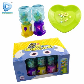 Wholesale Plastic Colorful Drinking Machine Dispenser Toys with Candy