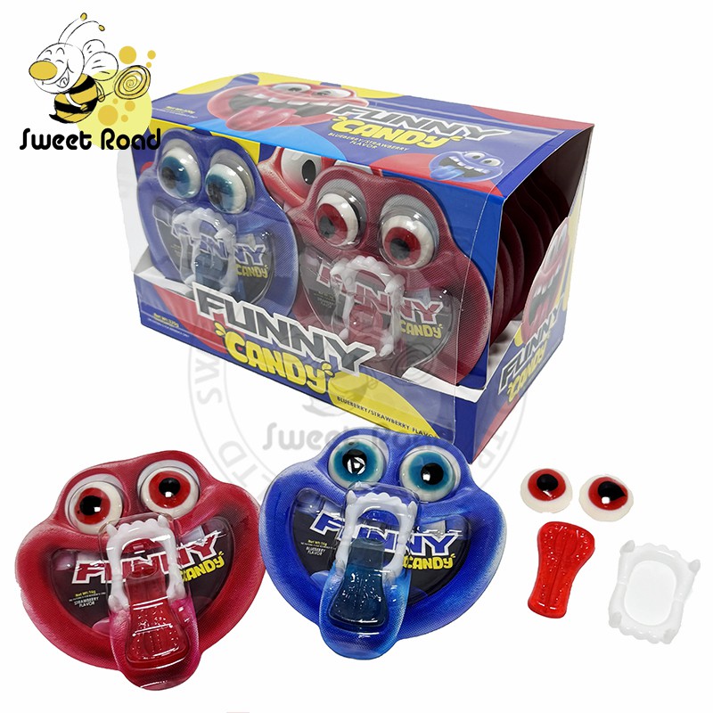 Confectionery Snack Sweet Funny Candy Cute Eye Tongue Gummy Candy