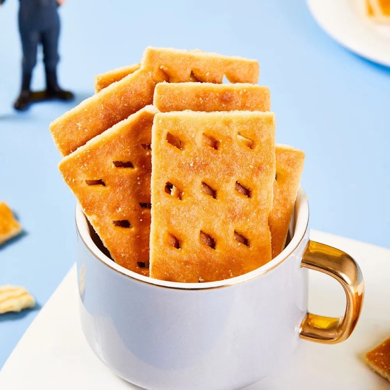 350g Soda Cracker Sweet Crispy Original Flavor Butter Cracker