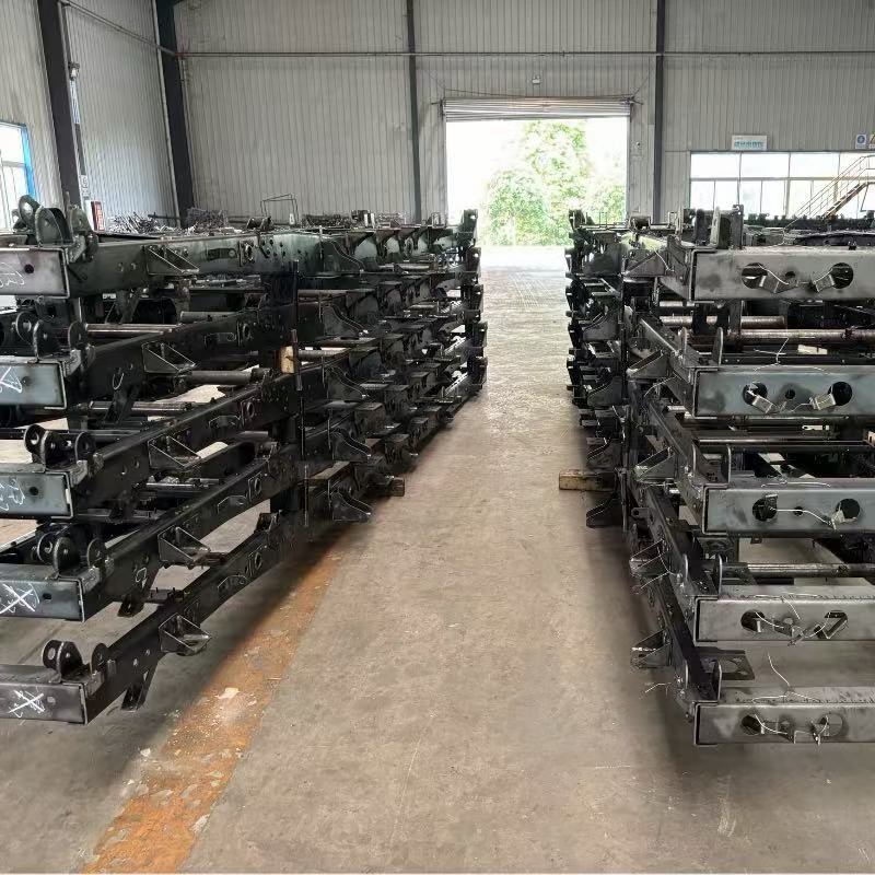 Reliable Skeletal Truck Trailer with 140mm Beam Height for Automotive Use