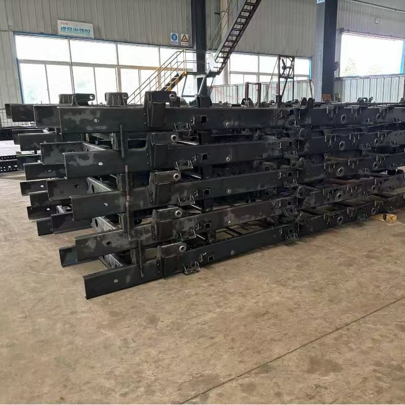 Reliable Skeletal Truck Trailer with 140mm Beam Height for Automotive Use