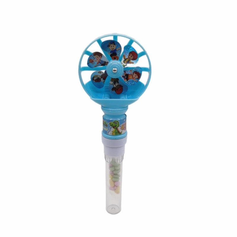 Summer Winmill Fan with Candy Toy Chilren Fan Candy Toy Kids Summer Fan Candy Toy